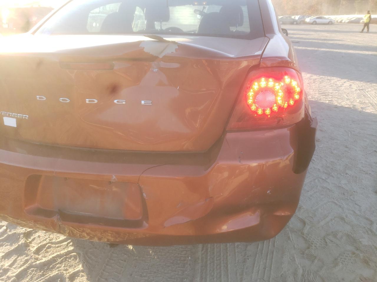 Photo 9 from auction – 2012 DODGE AVENGER SE with VIN 1C3CDZAB9CN165174