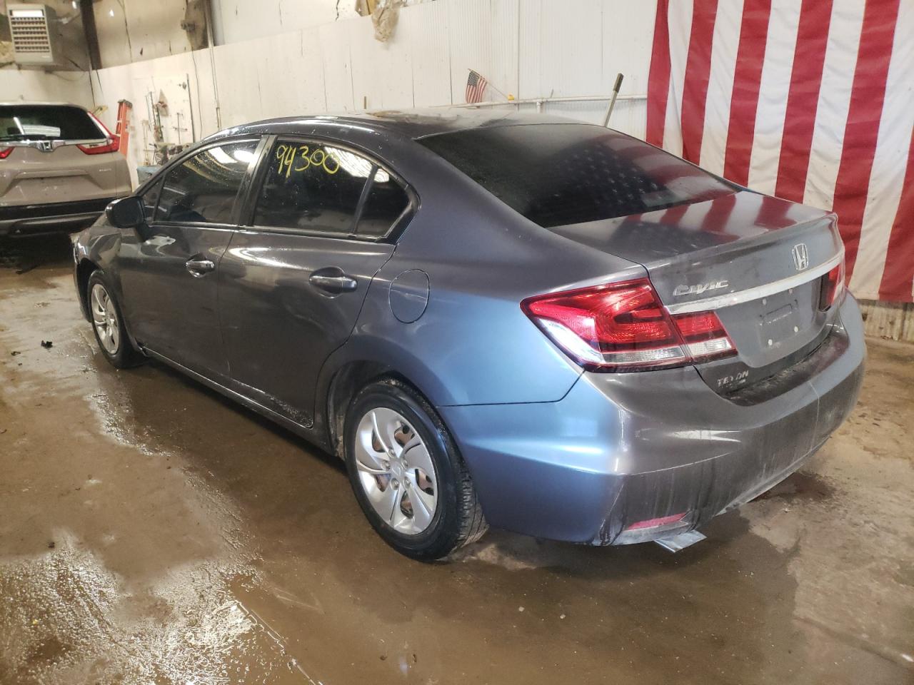 Photo 3 from auction – 2014 HONDA CIVIC LX with VIN 19XFB2F50EE000078