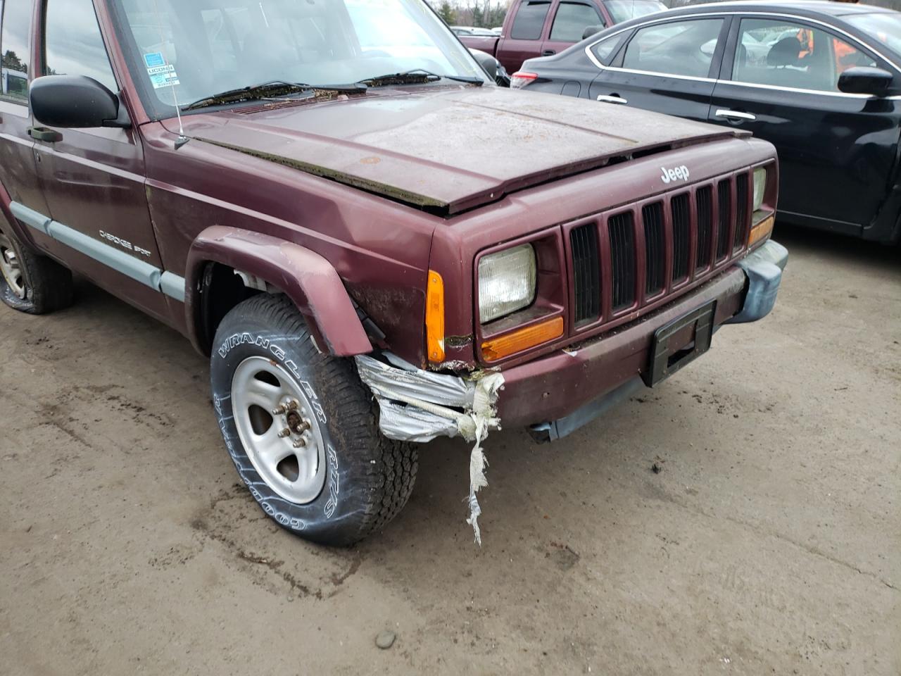 Photo 9 from auction – 2001 JEEP CHEROKEE with VIN 1J4FF48S1YL246484