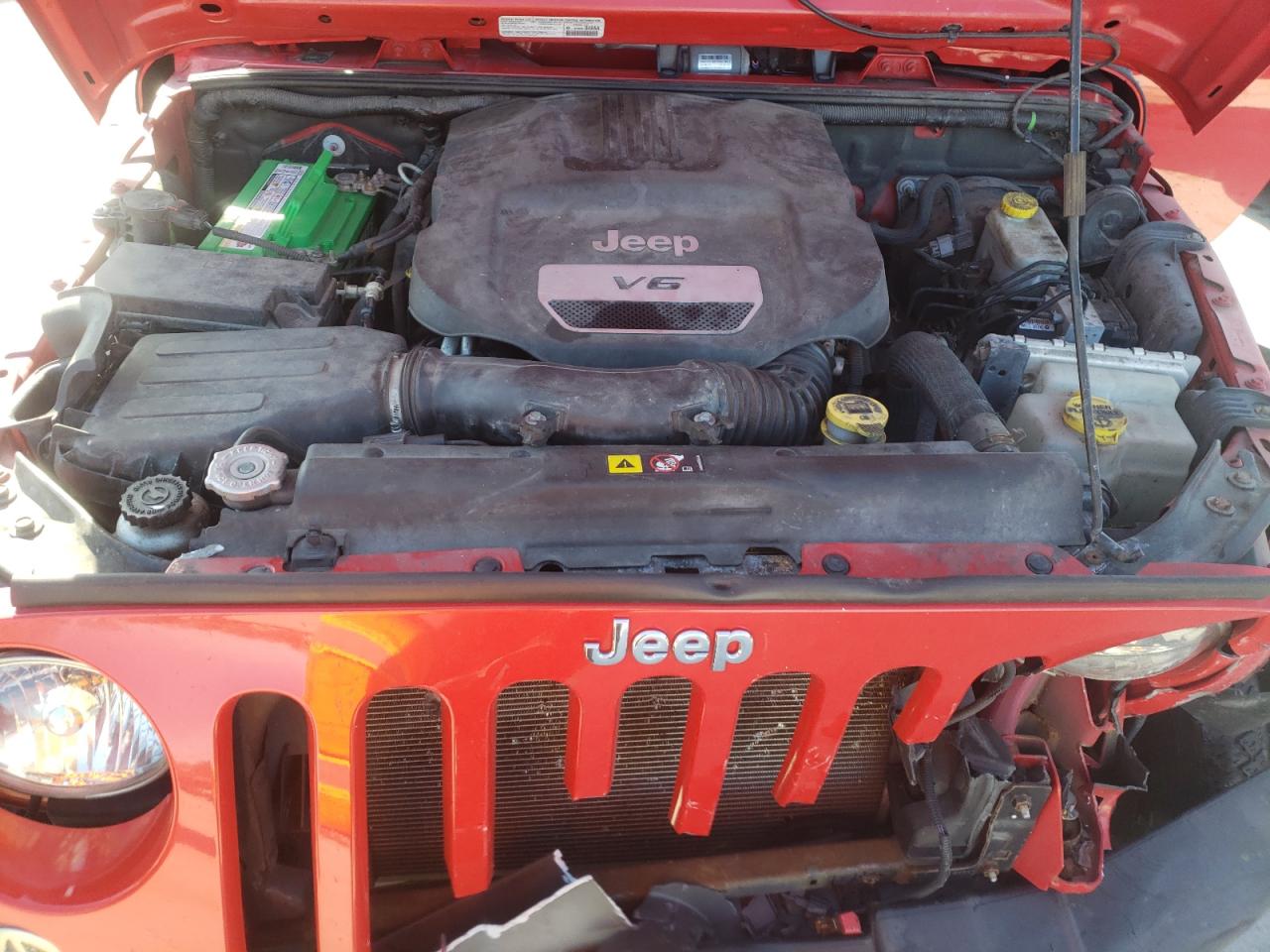Photo 7 from auction – 2014 JEEP WRANGLER S with VIN 1C4AJWAG5EL158128