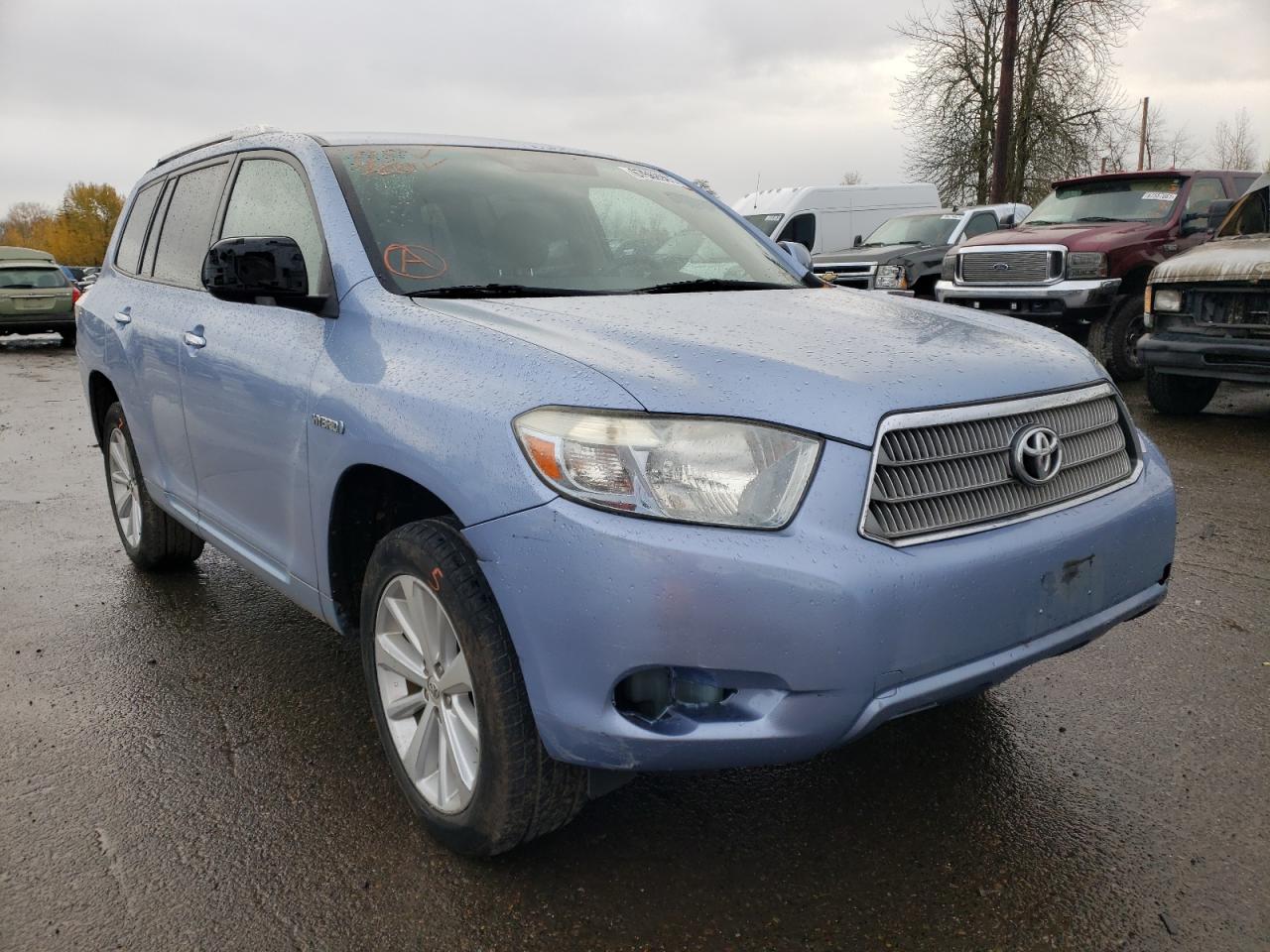 TOYOTA HIGHLANDER 2009 with VIN JTEEW41A792030449 - Photo from auction