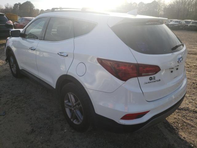 Photo 3 from auction – 2018 HYUNDAI SANTA FE S with VIN 5NMZU3LB9JH088106