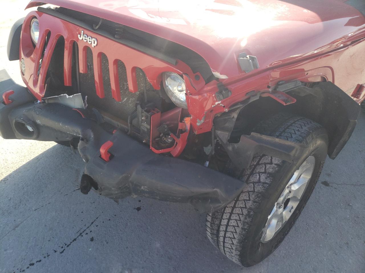 Photo 9 from auction – 2014 JEEP WRANGLER S with VIN 1C4AJWAG5EL158128