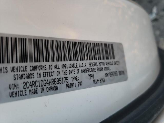 Photo 10 from auction – 2017 CHRYSLER PACIFICA T with VIN 2C4RC1DG4HR695175