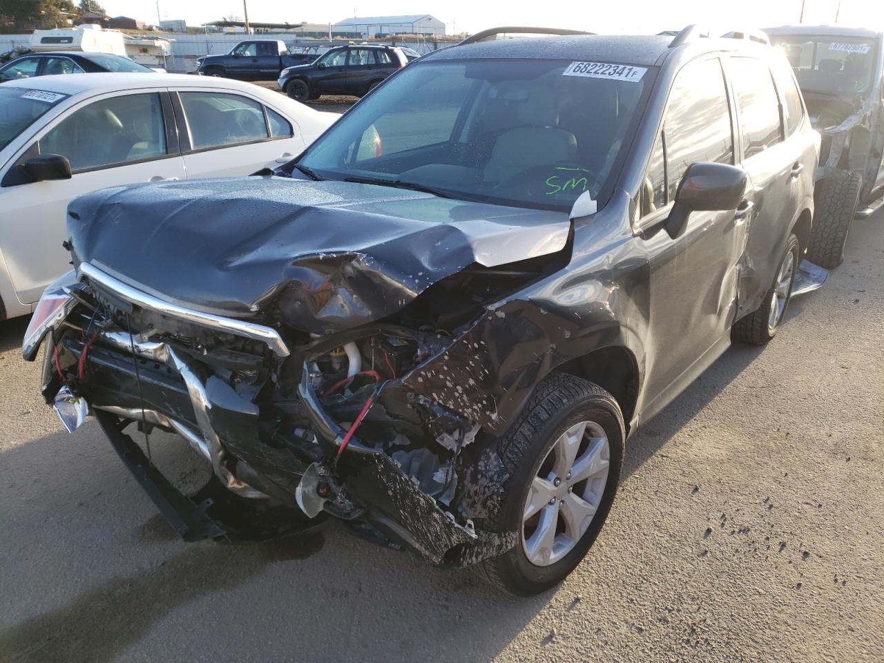 Photo 2 from auction – 2014 SUBARU FORESTER 2 with VIN JF2SJACC1EG488201