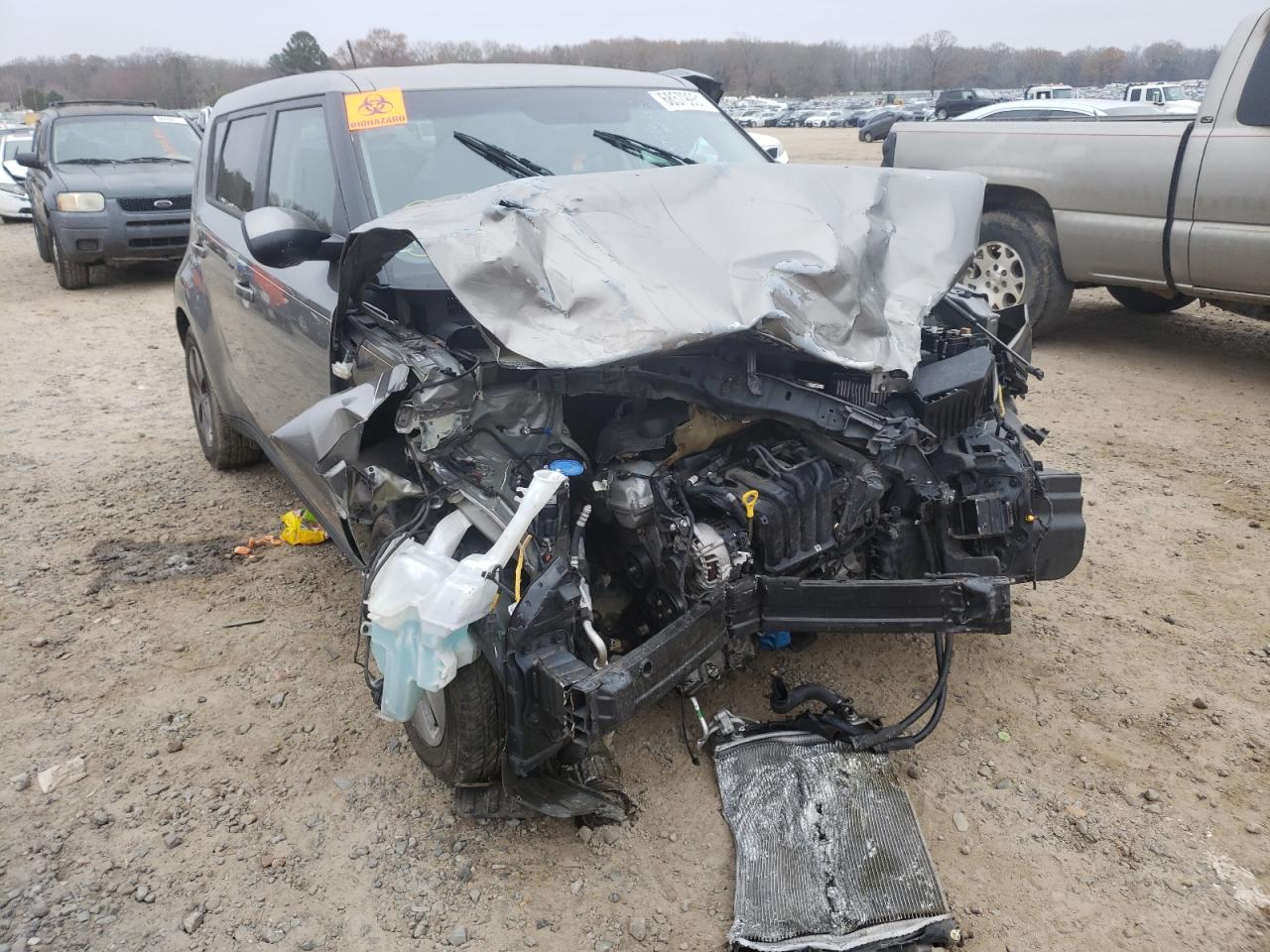 KIA SOUL 2014 with VIN KNDJN2A22E7026129 - Photo from auction