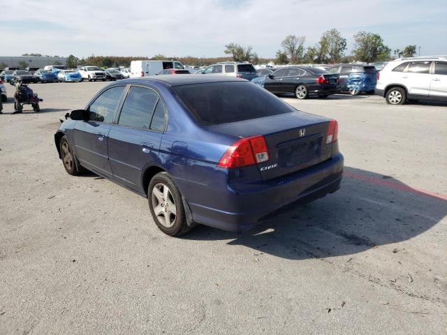 Photo 3 from auction – 2005 HONDA CIVIC EX with VIN 2HGES26765H581086
