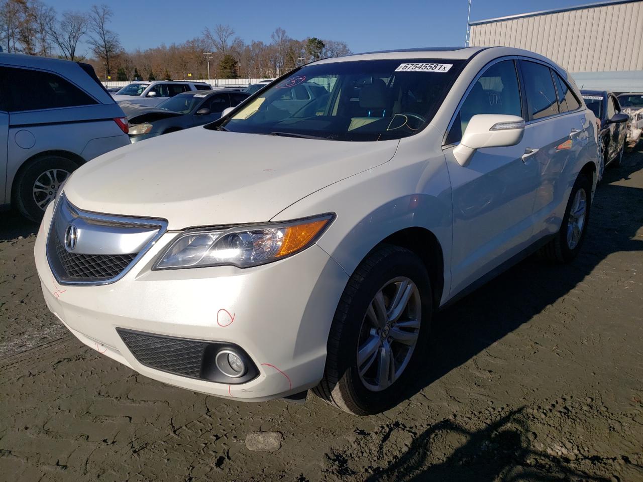 Photo 2 from auction – 2014 ACURA RDX TECHNO with VIN 5J8TB3H57EL006006