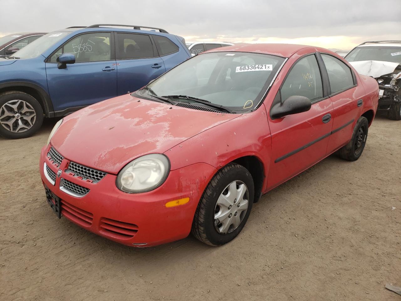 Photo 2 from auction – 2003 DODGE NEON SE with VIN 1B3ES26C93D110959
