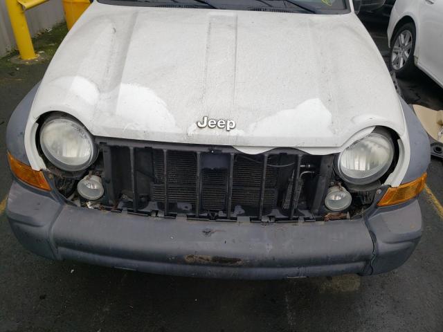 Photo 9 from auction – 2007 JEEP LIBERTY SP with VIN 1J4GL48K07W721262
