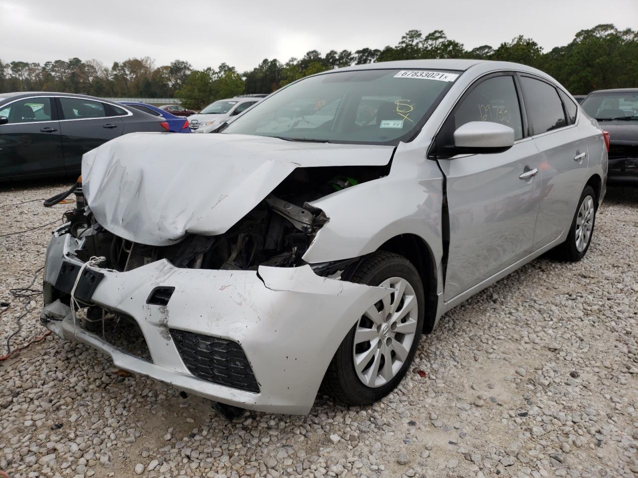 Photo 2 from auction – 2017 NISSAN SENTRA S with VIN 3N1AB7AP1HY280423