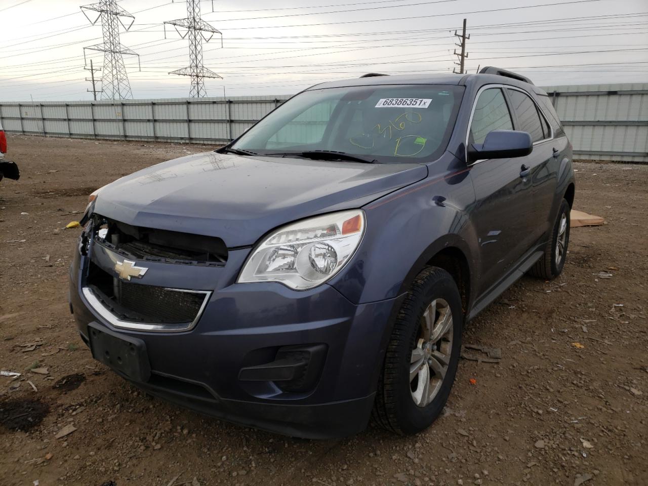 Photo 2 from auction – 2013 CHEVROLET EQUINOX LT with VIN 2GNFLEEK8D6410431