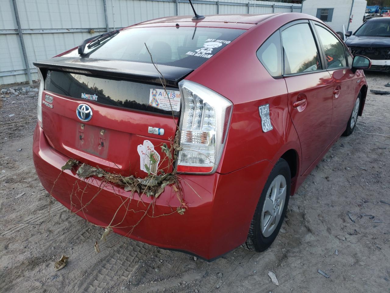 Photo 4 from auction – 2010 TOYOTA PRIUS with VIN JTDKN3DU9A0231635