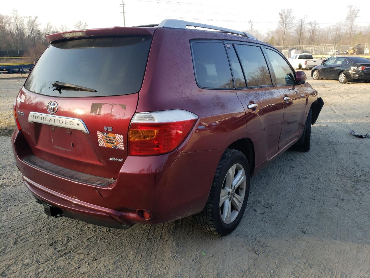 Photo 4 from auction – 2008 TOYOTA HIGHLANDER with VIN JTEES42A682026188