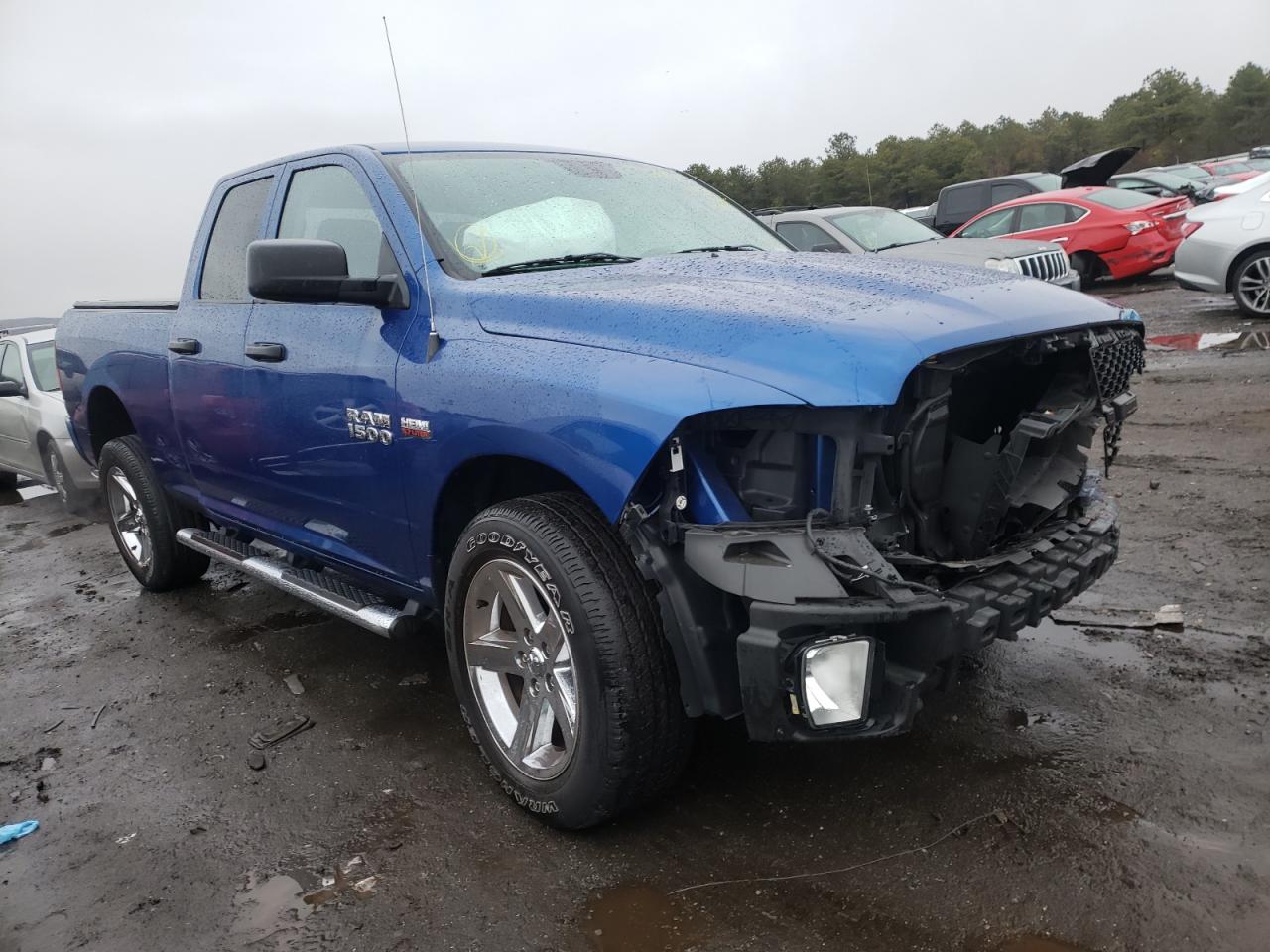 RAM 1500 ST 2018 with VIN 1C6RR7FT1JS200843 - Photo from auction