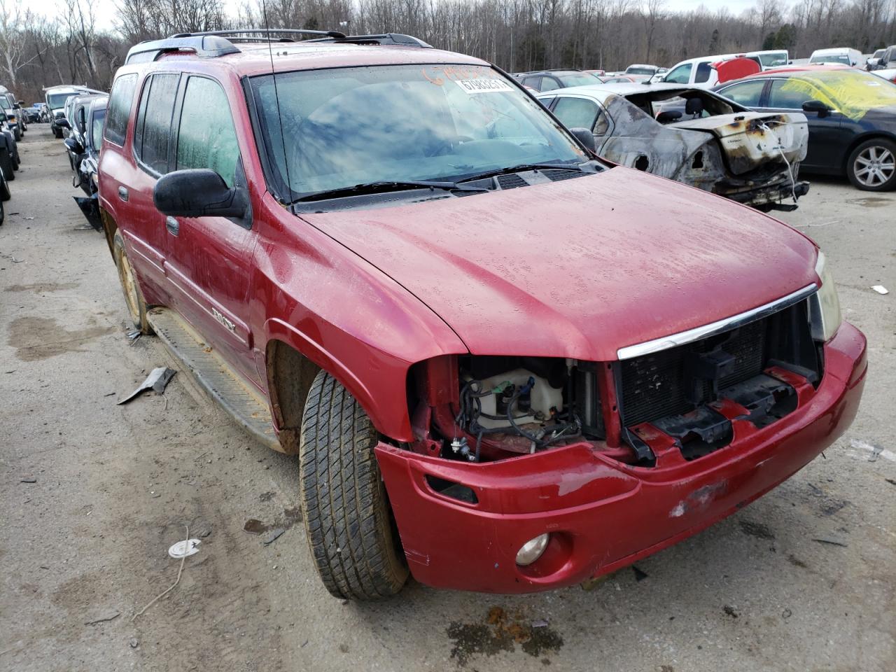 GMC ENVOY XL 2004 with VIN 1GKET16S646220598 - Photo from auction
