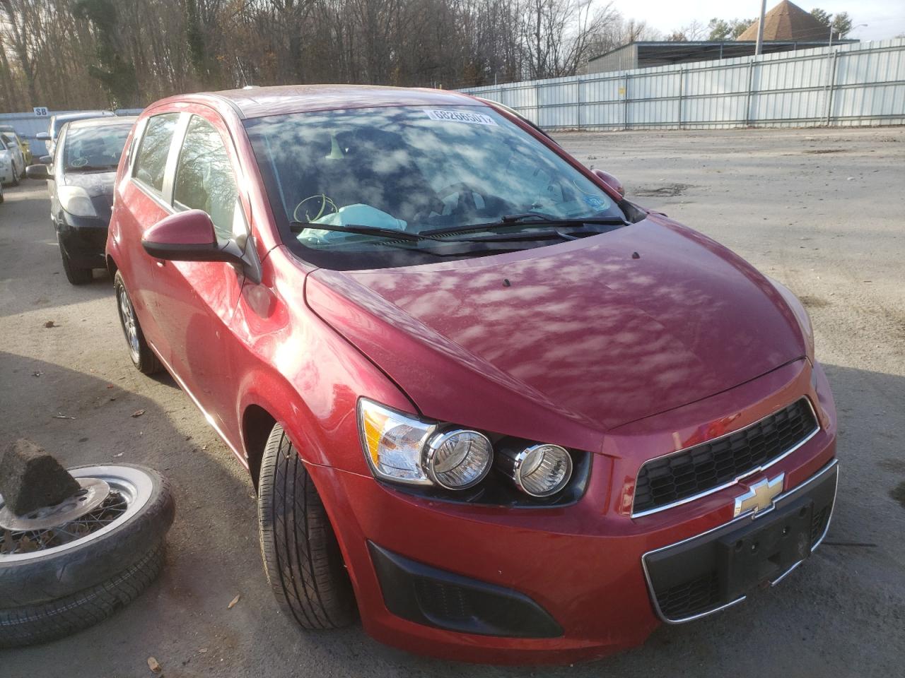 Photo 1 from auction – 2016 CHEVROLET SONIC LT with VIN 1G1JC6SG0G4111068