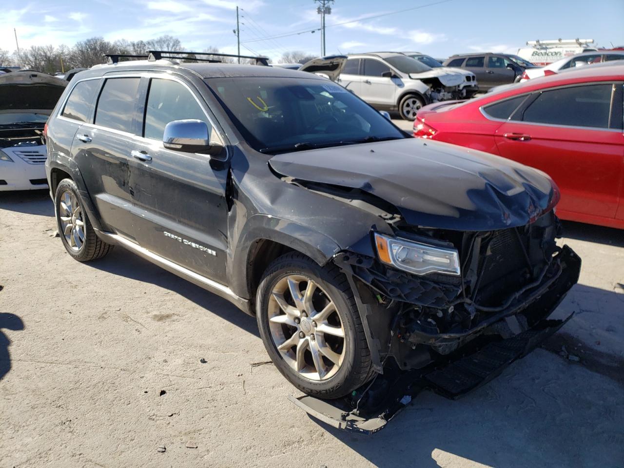JEEP GRAND CHER 2014 with VIN 1C4RJFJT5EC565446 - Photo from auction