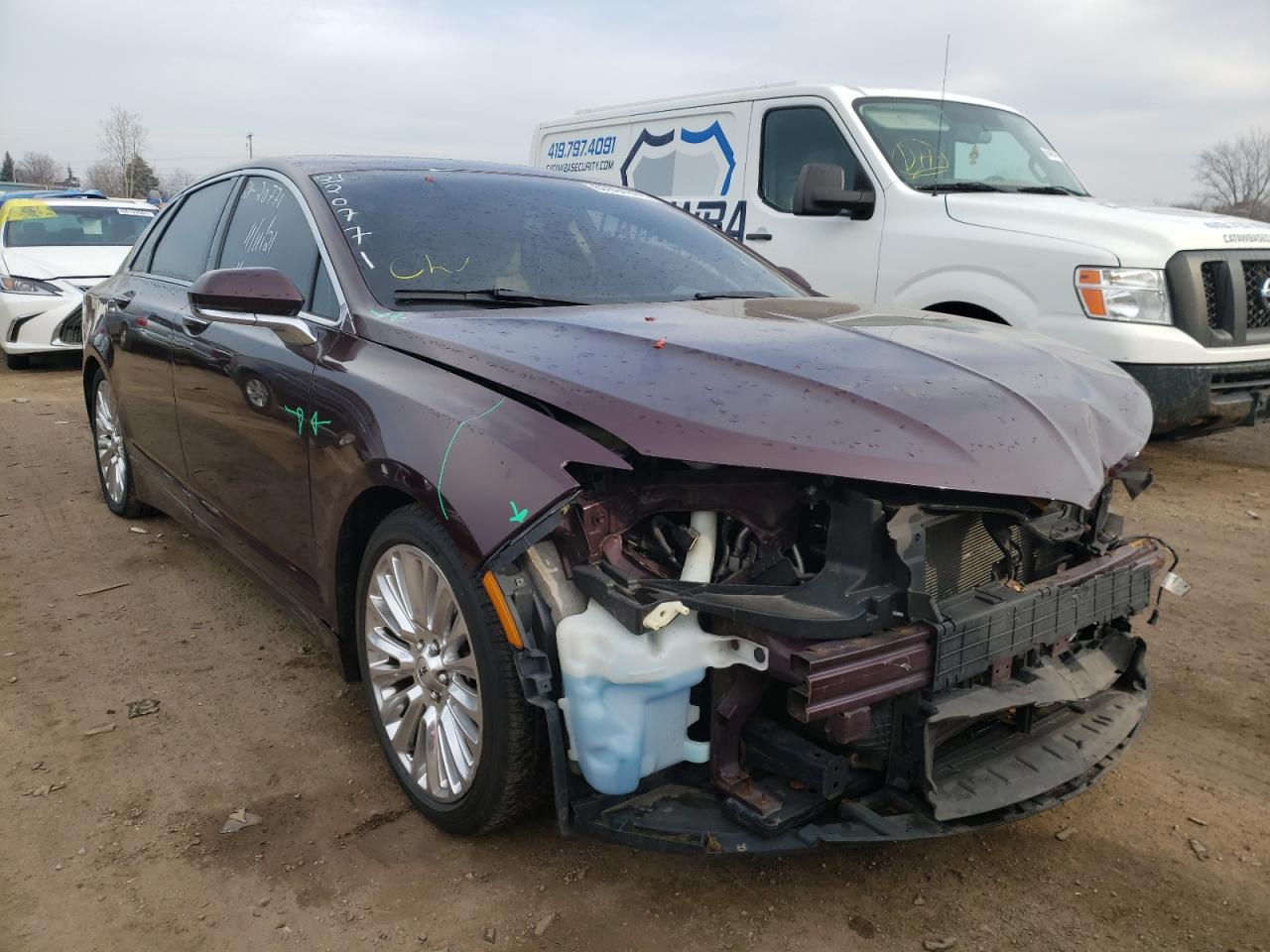 Photo 1 from auction – 2013 LINCOLN MKZ with VIN 3LN6L2G90DR814118