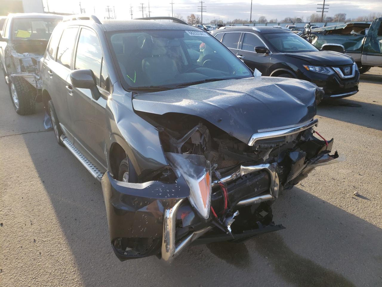 SUBARU FORESTER 2 2014 with VIN JF2SJACC1EG488201 - Photo from auction