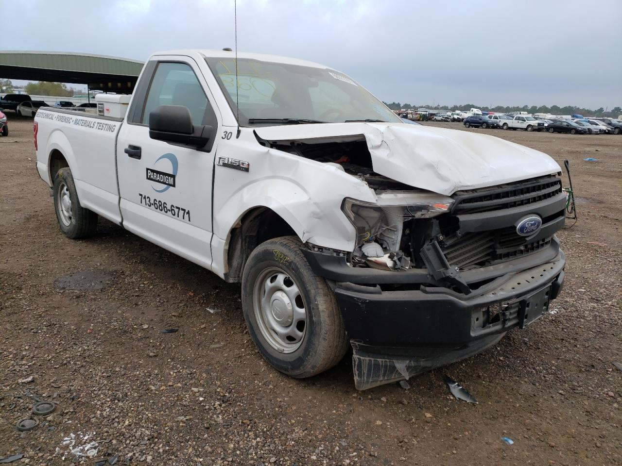 FORD F150 2018 with VIN 1FTMF1CB7JKF72871 - Photo from auction