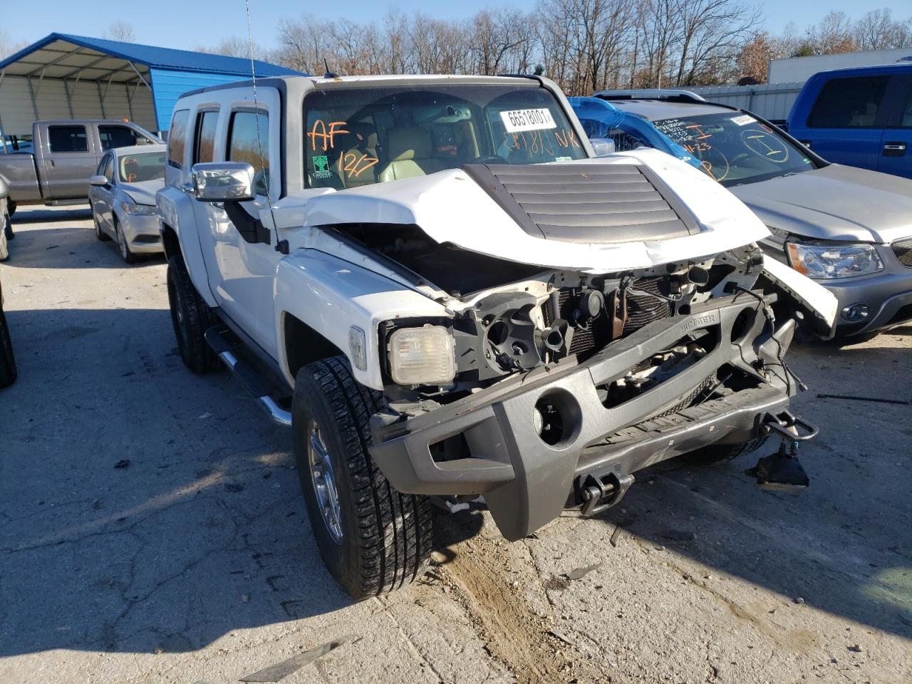 Photo 1 from auction – 2007 HUMMER H3 with VIN 5GTDN13E078124919