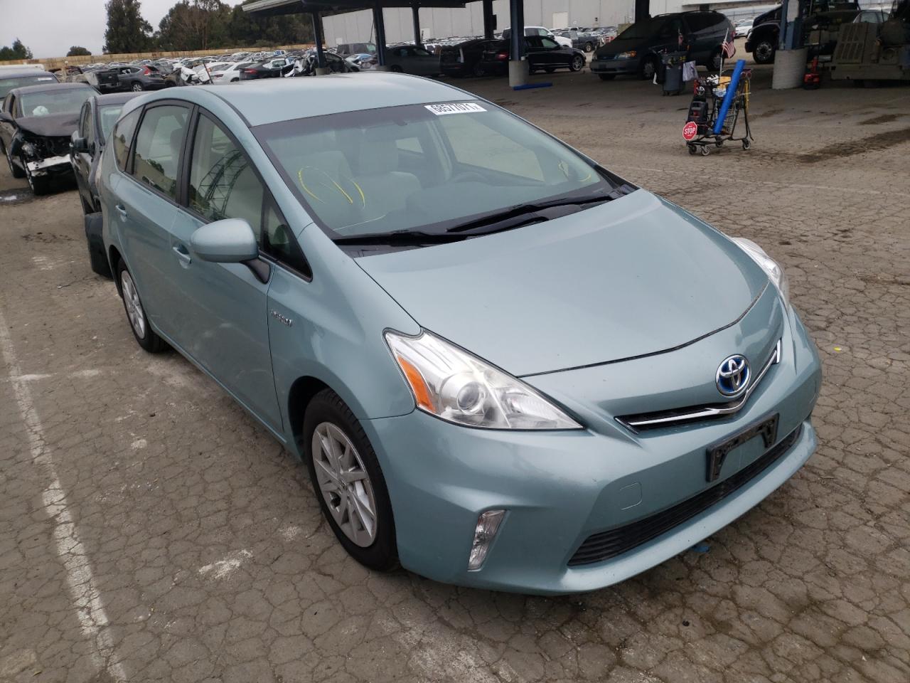 Photo 1 from auction – 2014 TOYOTA PRIUS V with VIN JTDZN3EUXE3294728