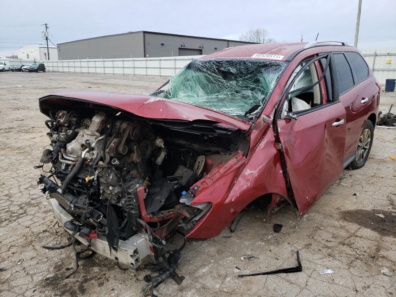 Photo 2 from auction – 2015 NISSAN PATHFINDER with VIN 5N1AR2MM9FC632582