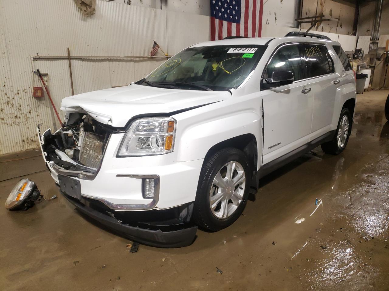 Photo 2 from auction – 2016 GMC TERRAIN SL with VIN 2GKFLUE35G6277289