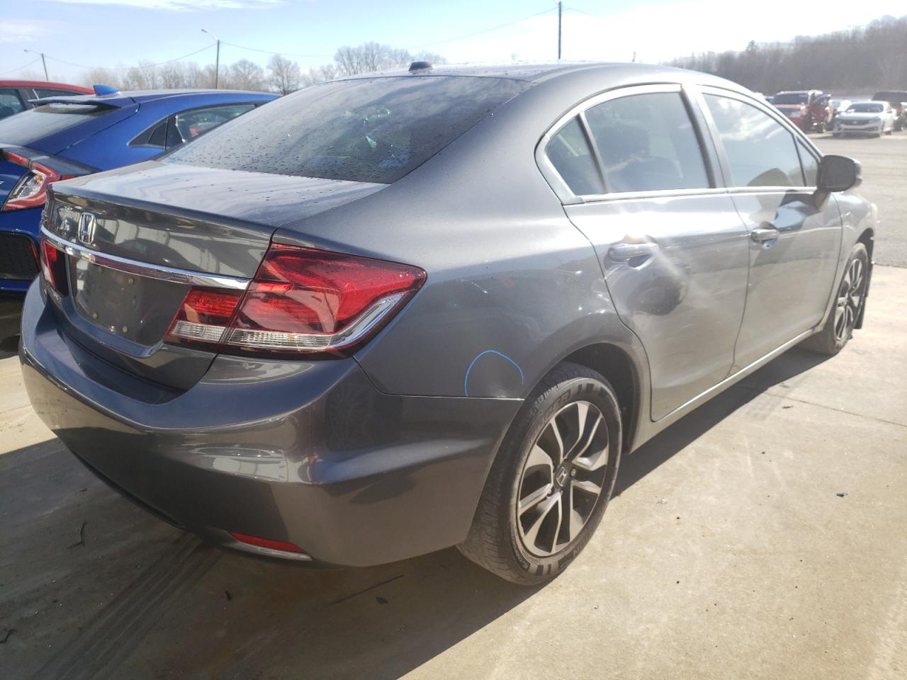 Photo 4 from auction – 2013 HONDA CIVIC EXL with VIN 19XFB2F90DE072612