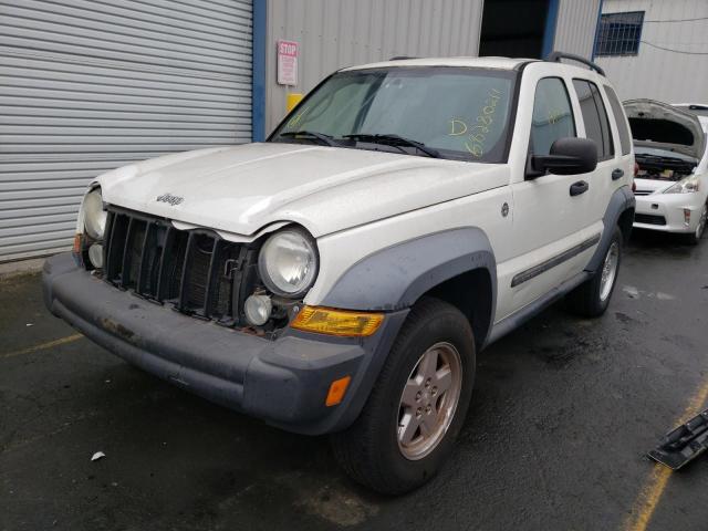 Photo 2 from auction – 2007 JEEP LIBERTY SP with VIN 1J4GL48K07W721262