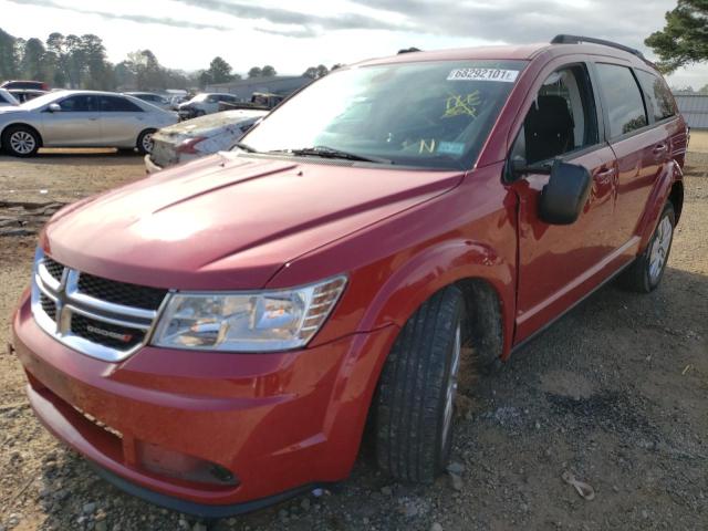 Photo 2 from auction – 2018 DODGE JOURNEY SE with VIN 3C4PDCAB9JT385521