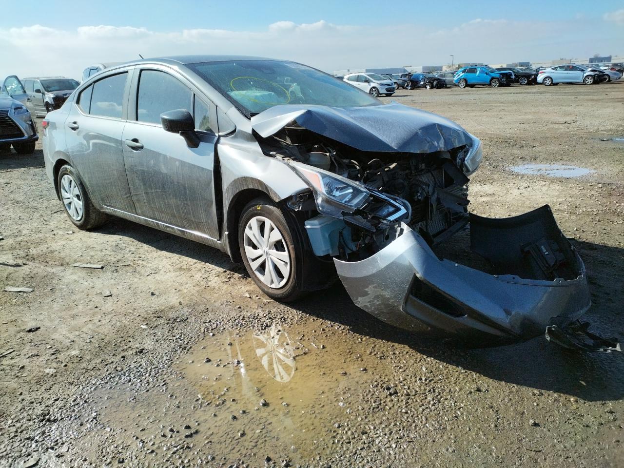 NISSAN VERSA S 2020 with VIN 3N1CN8DV6LL816613 - Photo from auction