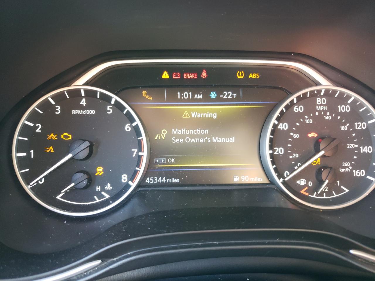 Photo 8 from auction – 2020 NISSAN MAXIMA SL with VIN 1N4AA6DV1LC378234