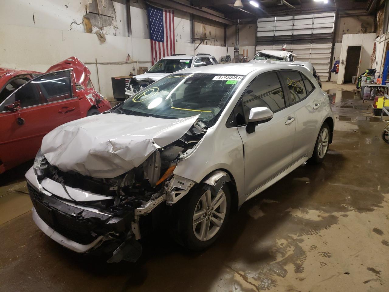 Photo 2 from auction – 2019 TOYOTA COROLLA SE with VIN JTNK4RBE2K3064595
