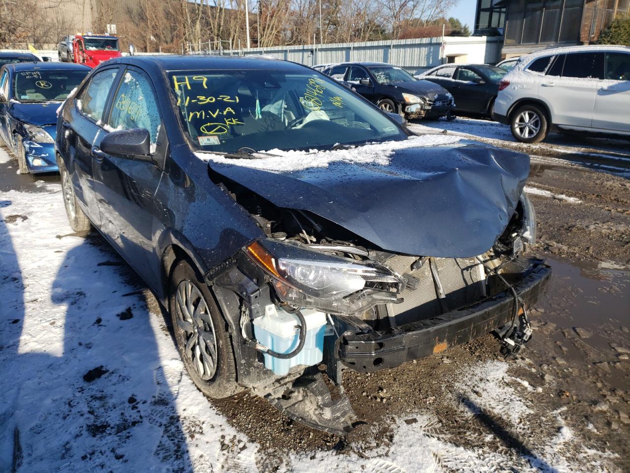 TOYOTA COROLLA L 2018 with VIN 2T1BURHE0JC970391 - Photo from auction