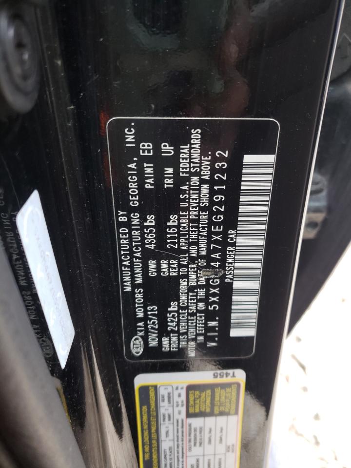 Photo 10 from auction – 2014 KIA OPTIMA LX with VIN 5XXGM4A7XEG291232