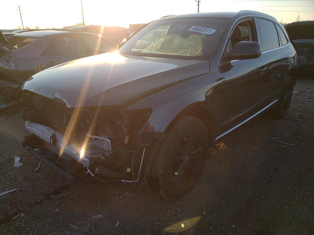 Photo 2 from auction – 2014 AUDI Q5 PREMIUM with VIN WA1LFAFP0EA047627