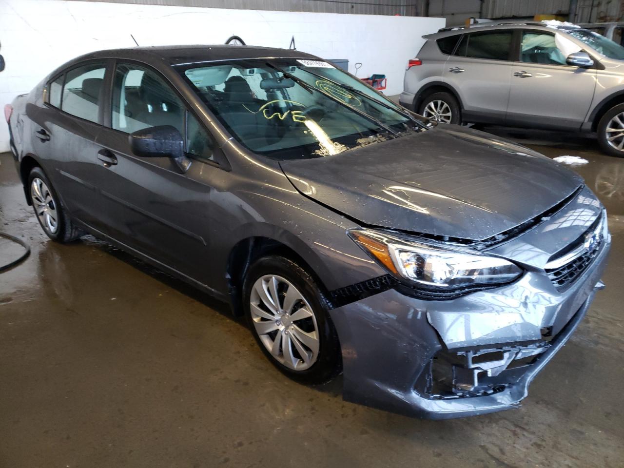 SUBARU IMPREZA 2022 with VIN 4S3GKAB67N3600505 - Photo from auction