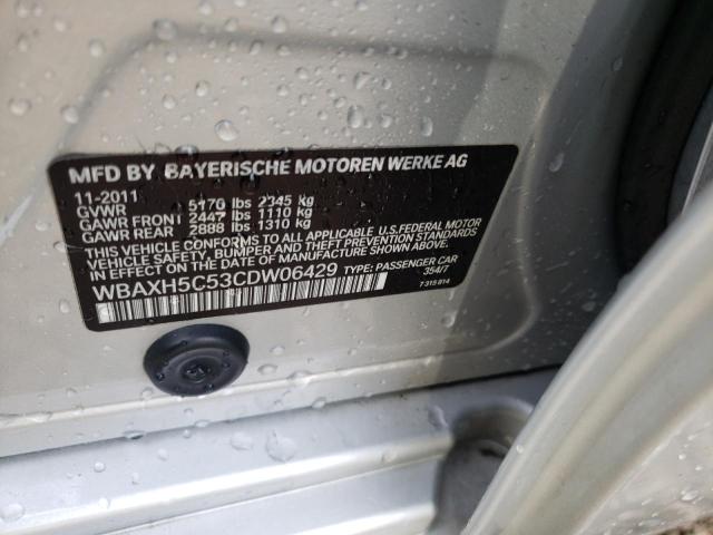 Photo 10 from auction – 2012 BMW 528 XI with VIN WBAXH5C53CDW06429