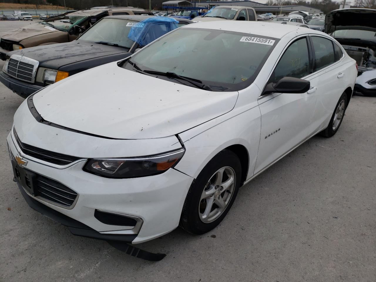 Photo 2 from auction – 2018 CHEVROLET MALIBU LS with VIN 1G1ZB5ST5JF269818