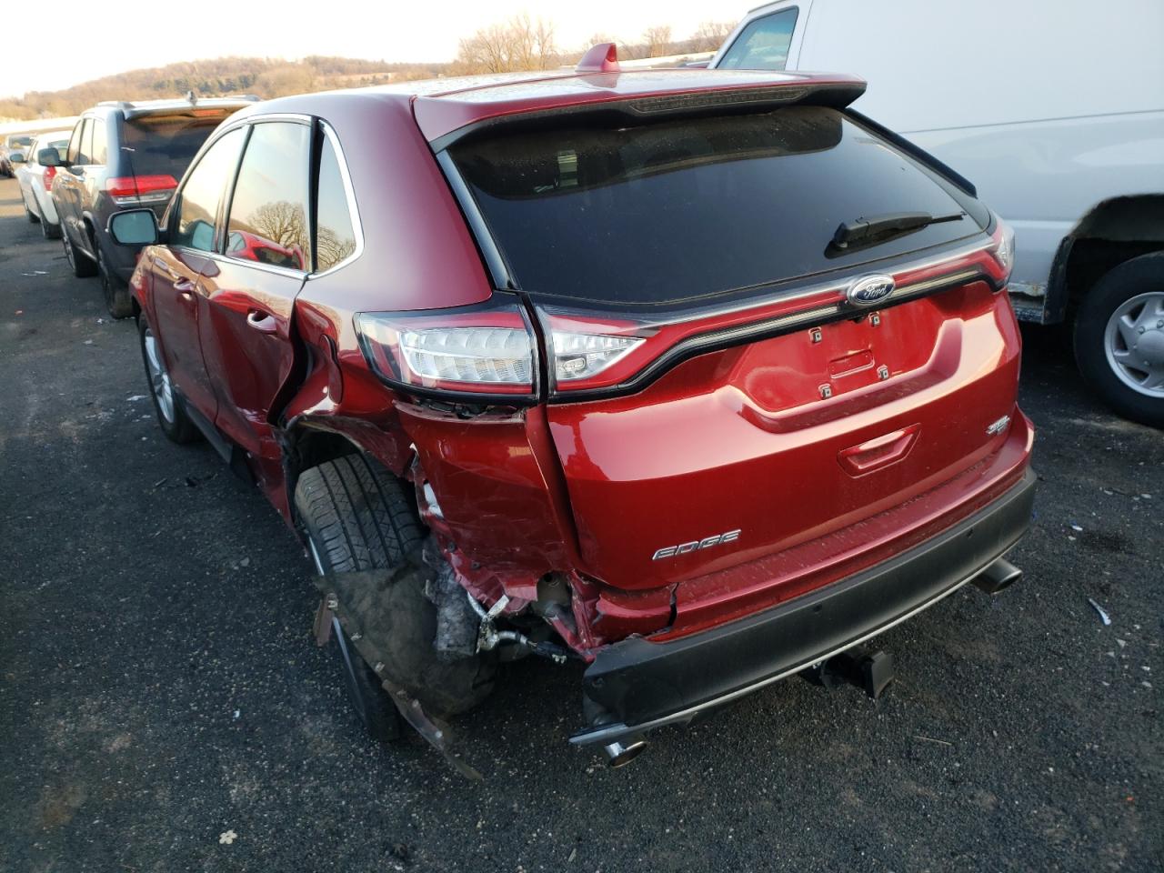 Photo 3 from auction – 2016 FORD EDGE SEL with VIN 2FMPK4J84GBC35056