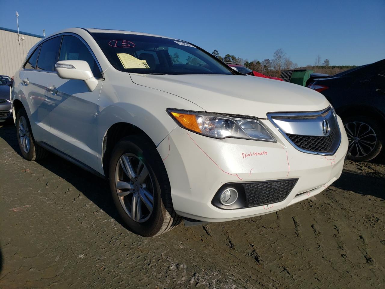 ACURA RDX TECHNO 2014 with VIN 5J8TB3H57EL006006 - Photo from auction