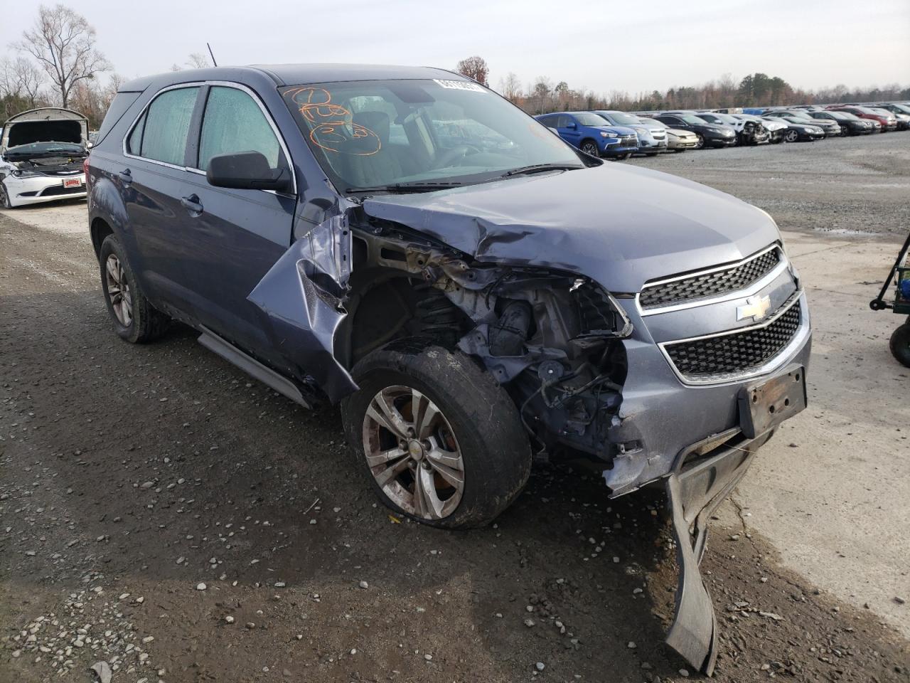 Photo 1 from auction – 2013 CHEVROLET EQUINOX LS with VIN 2GNALBEK1D6317968