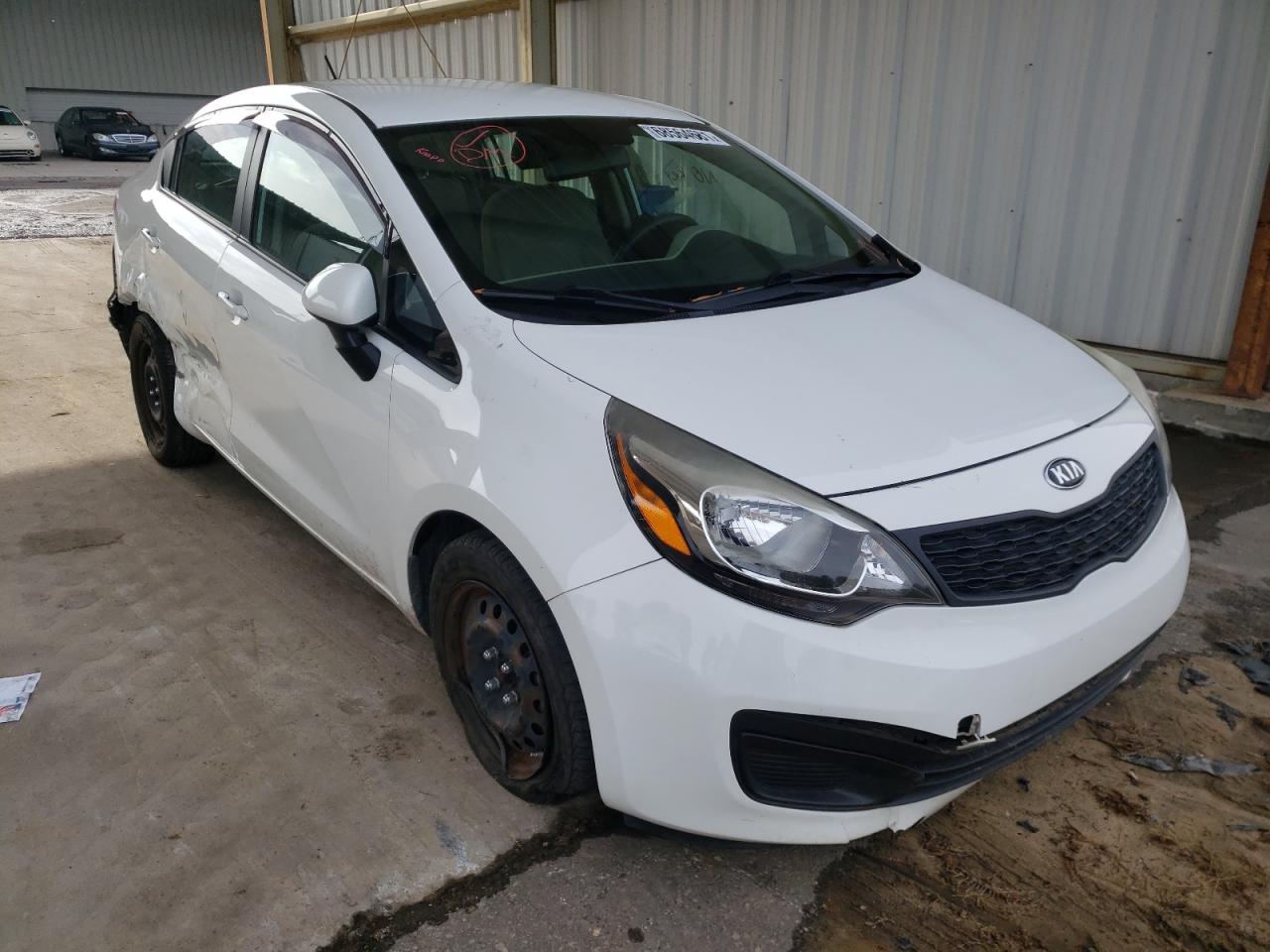 KIA RIO LX 2015 with VIN KNADM4A35F6442037 - Photo from auction
