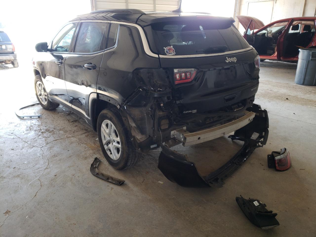 Photo 3 from auction – 2019 JEEP COMPASS SP with VIN 3C4NJCAB8KT614062