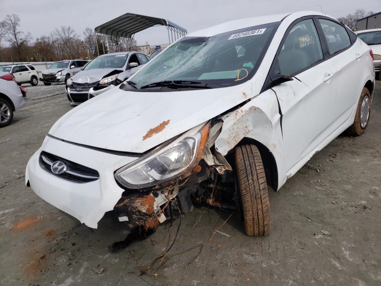 Photo 2 from auction – 2017 HYUNDAI ACCENT SE with VIN KMHCT4AE9HU307818