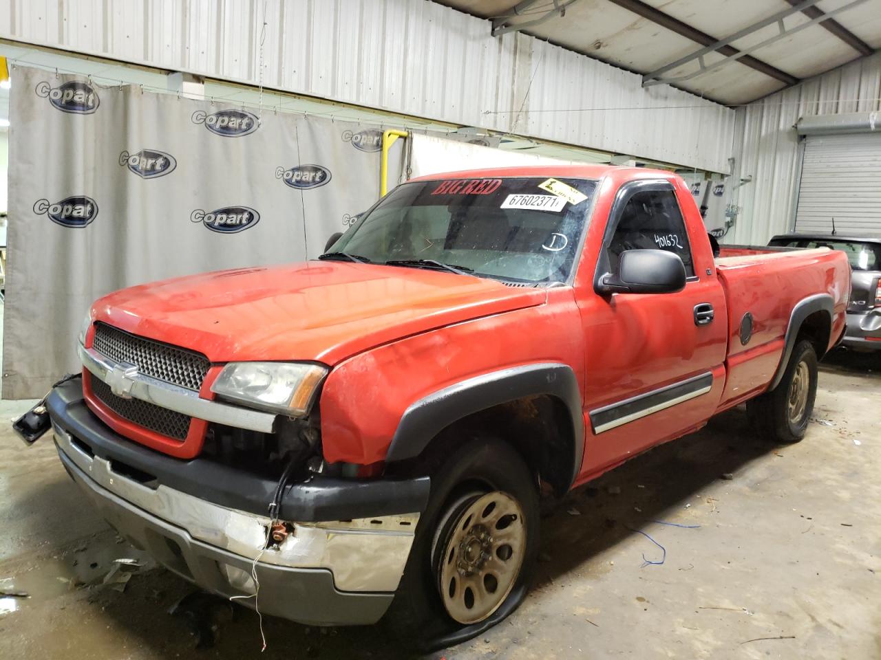 Photo 2 from auction – 2003 CHEVROLET SILVERADO with VIN 1GCEK14V43Z264169