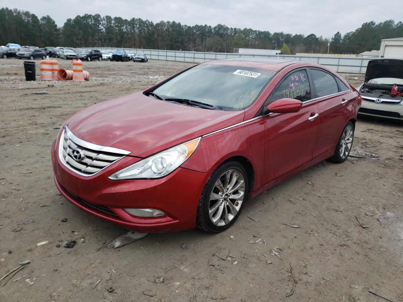 Photo 2 from auction – 2011 HYUNDAI SONATA SE with VIN 5NPEC4AC2BH266431