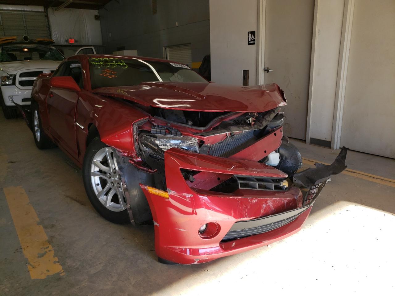 CHEVROLET CAMARO LT 2015 with VIN 2G1FD1E30F9109766 - Photo from auction